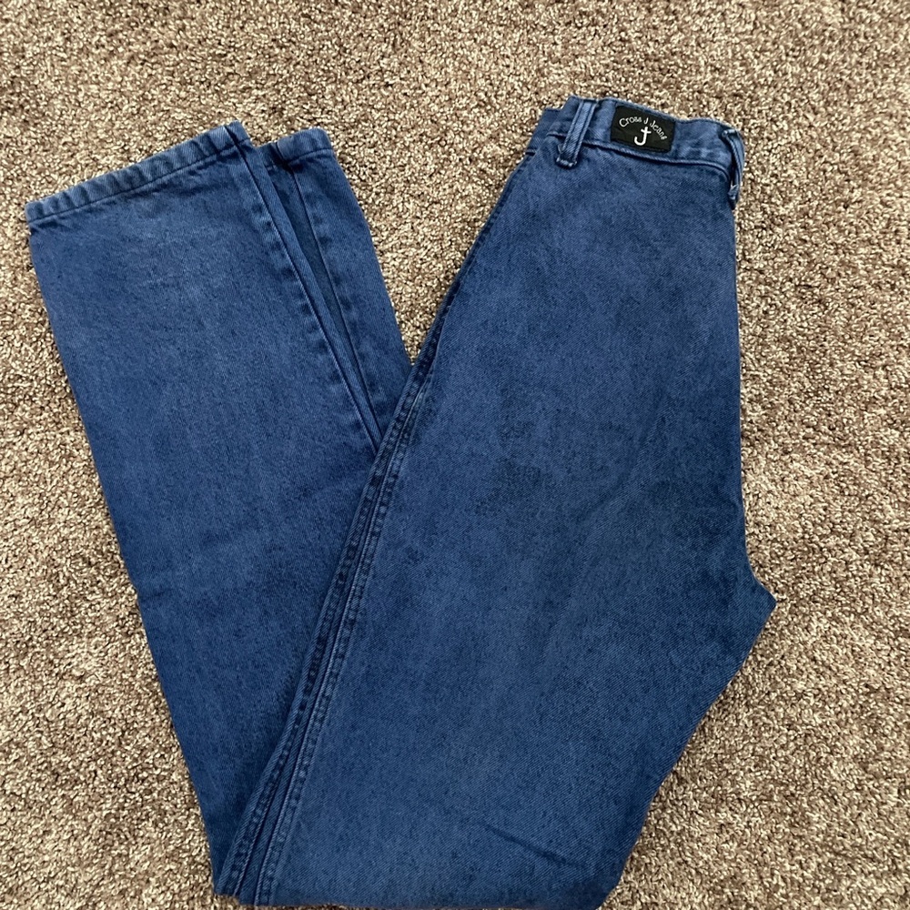 Vintage Blue High Waisted Cross J Jeans‎ 2